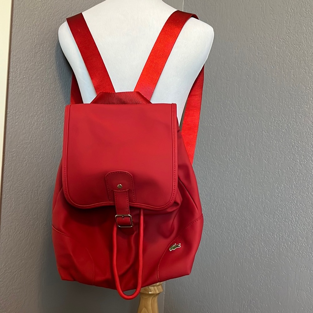 Lacoste drawstring backpack
